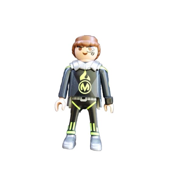 Minifig Playmobil Spy Agent Figure Robo Gang Figure Replacement Minifig Toy - Picture 1 of 5